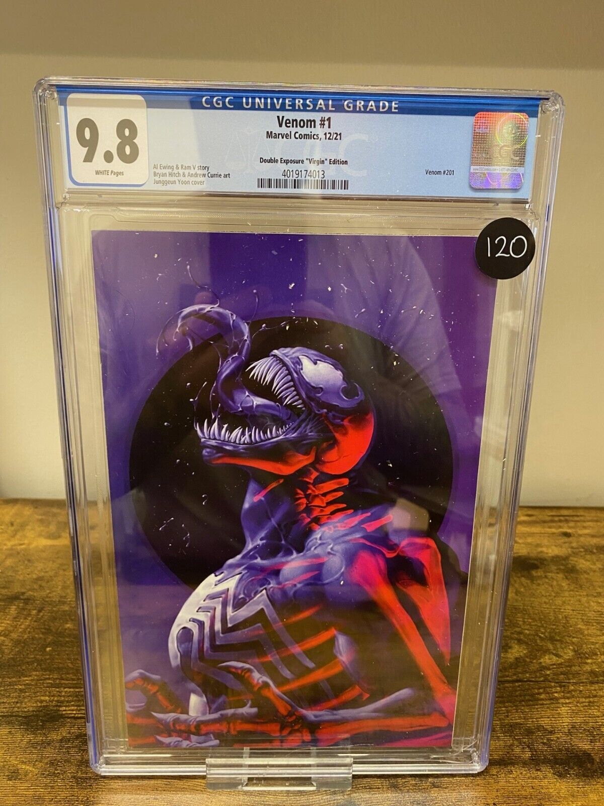 Venom buy #1 3D Double Exposure Comic Book CGC 9.8