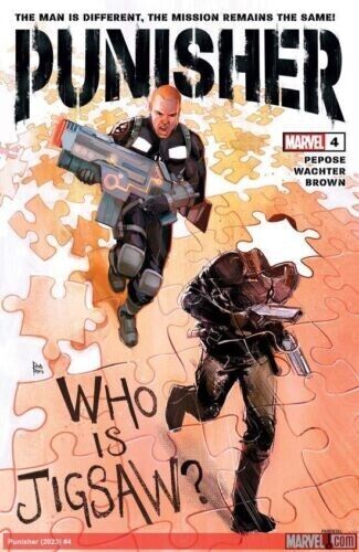 PUNISHER #4 2024 MARVEL COMICS