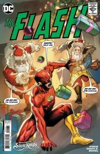 FLASH #4 CVR D STEPHEN SEGOVIA SANTA CSV DC COMICS