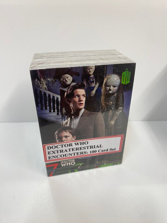 Topps DOCTOR WHO - EXTRATERRESTRIAL ENCOUNTERS: BASE SET: ALL 100 CARDS