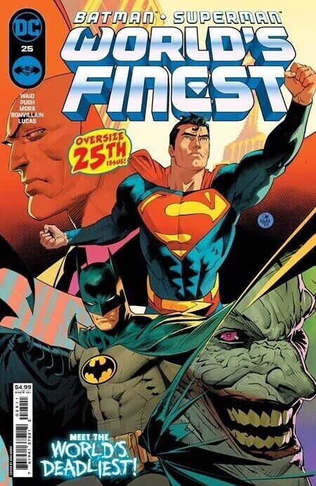 BATMAN SUPERMAN WORLDS FINEST #25 CVR A MORA PUGH DC COMICS