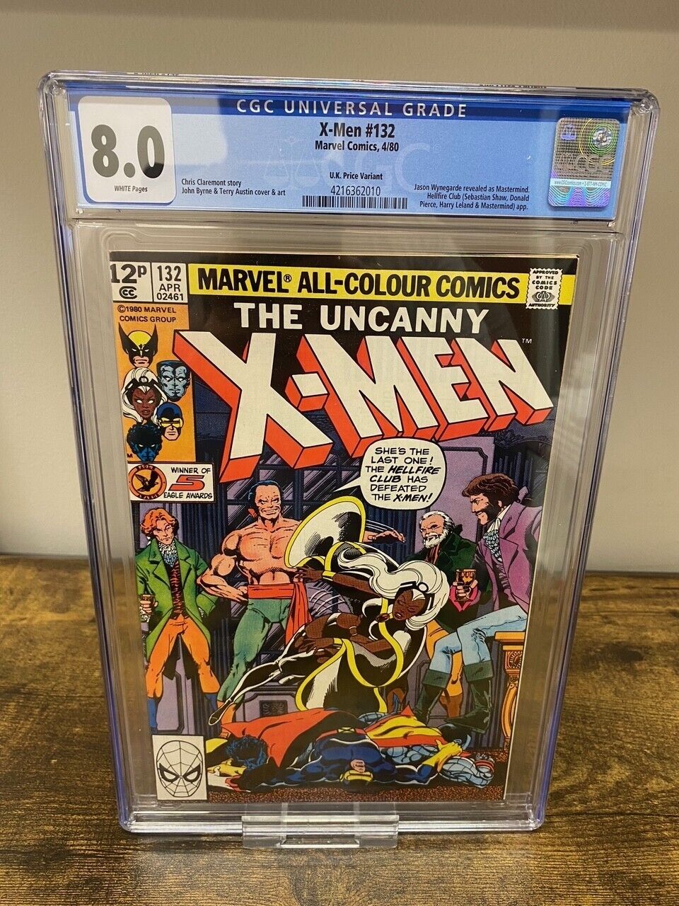 X-MEN #132 1980 CGC 8.0 MARVEL