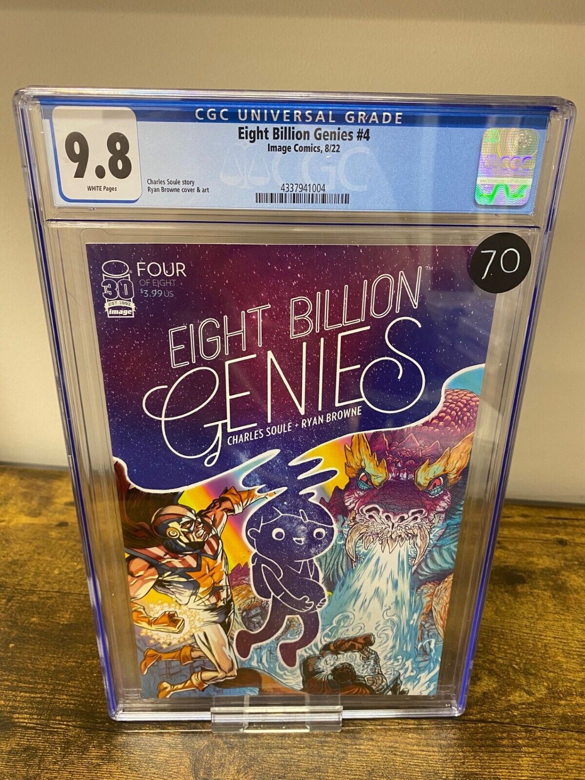 EIGHT BILLION GENIES #4 2022 CGC 9.8 IMAGE