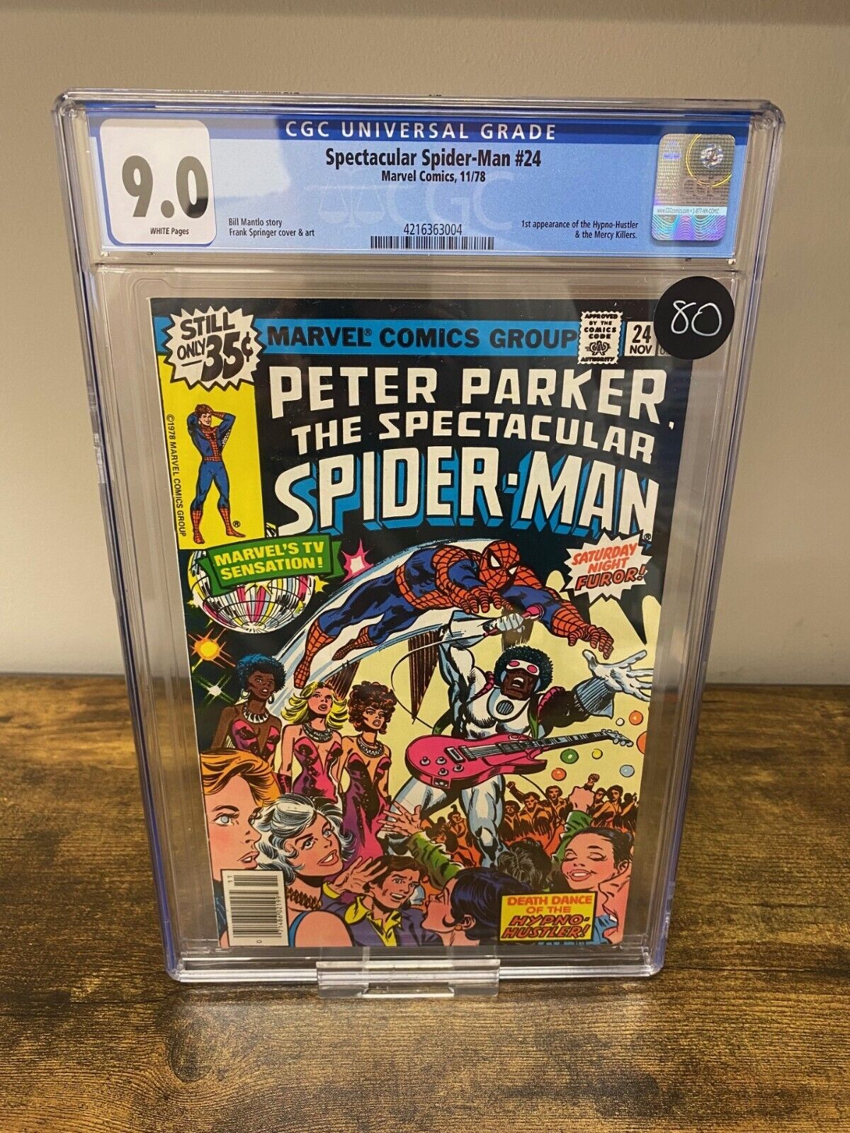 SPECTACULAR SPIDER-MAN #24 1978 CGC 9.0 MARVEL