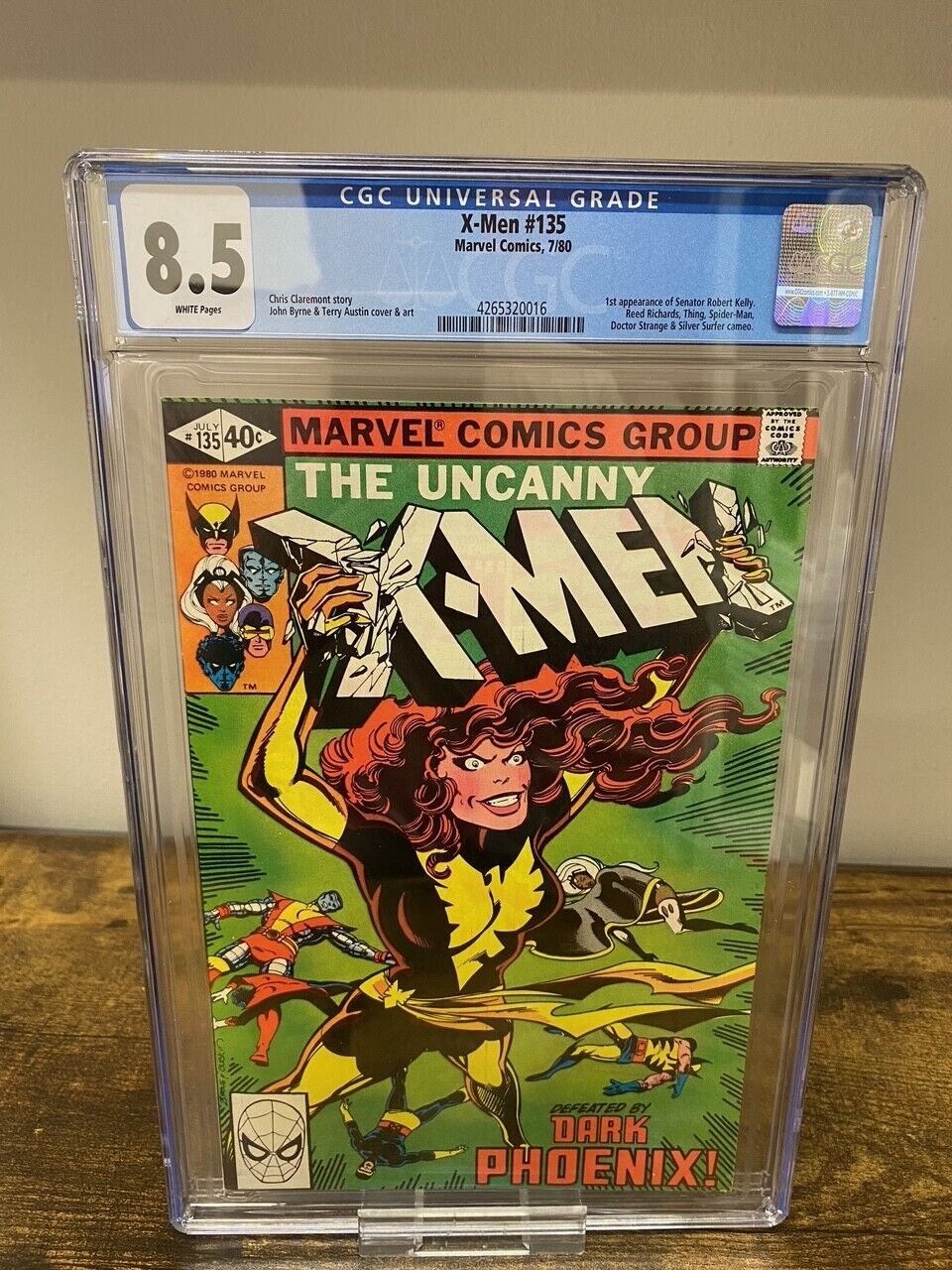 X-MEN #135 1980 CGC 8.5 MARVEL