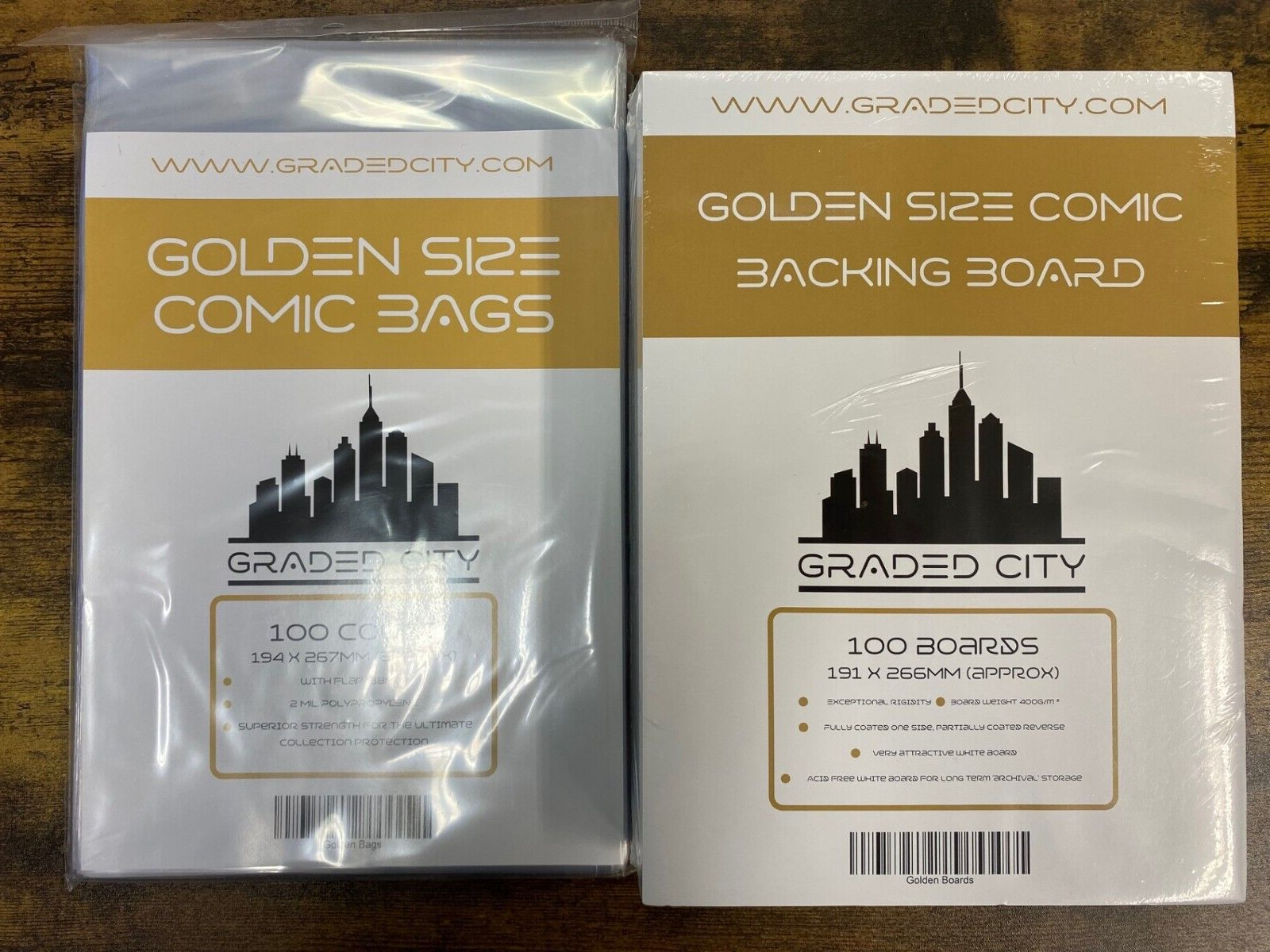 Premium Comic Bags and Boards