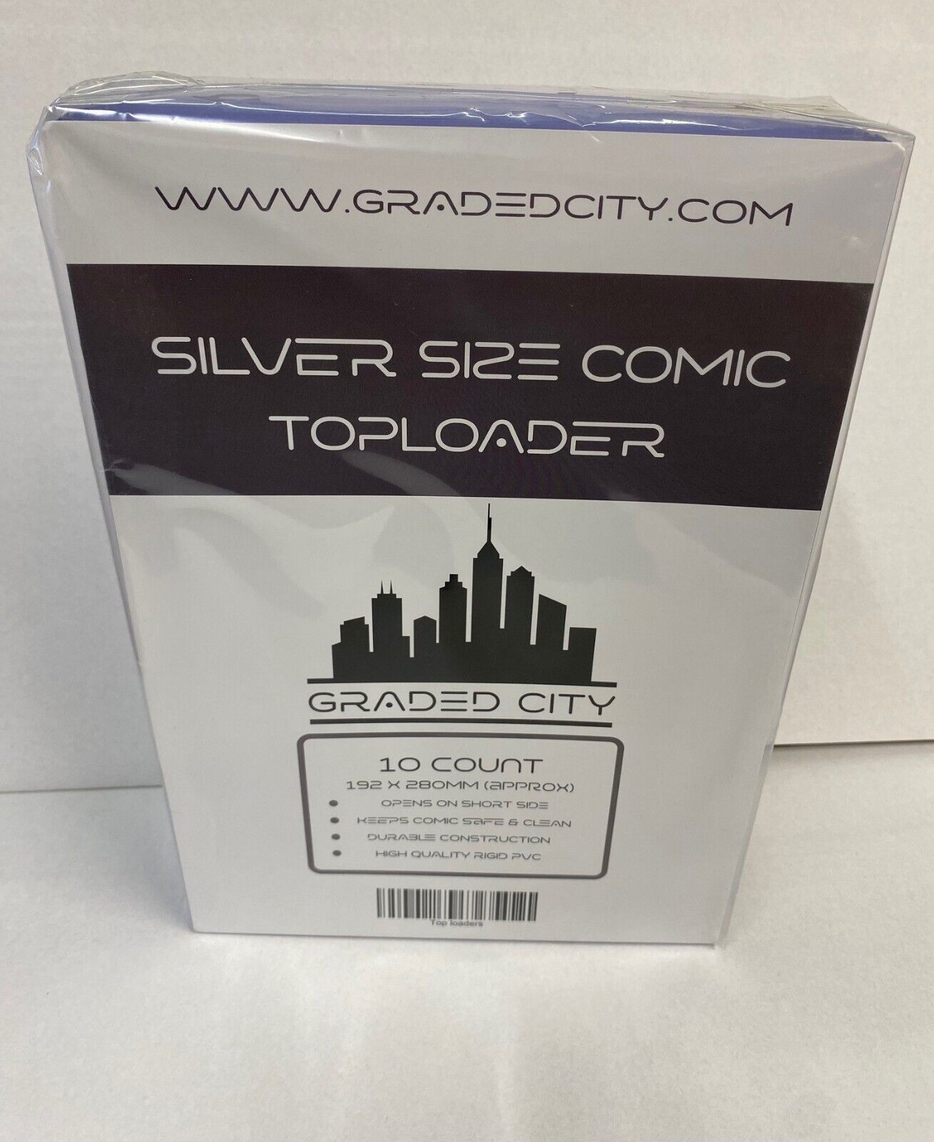 COMIC TOPLOADER X 10 GRADED CITY COMICS PERFECT FOR SILVER & CURRENT