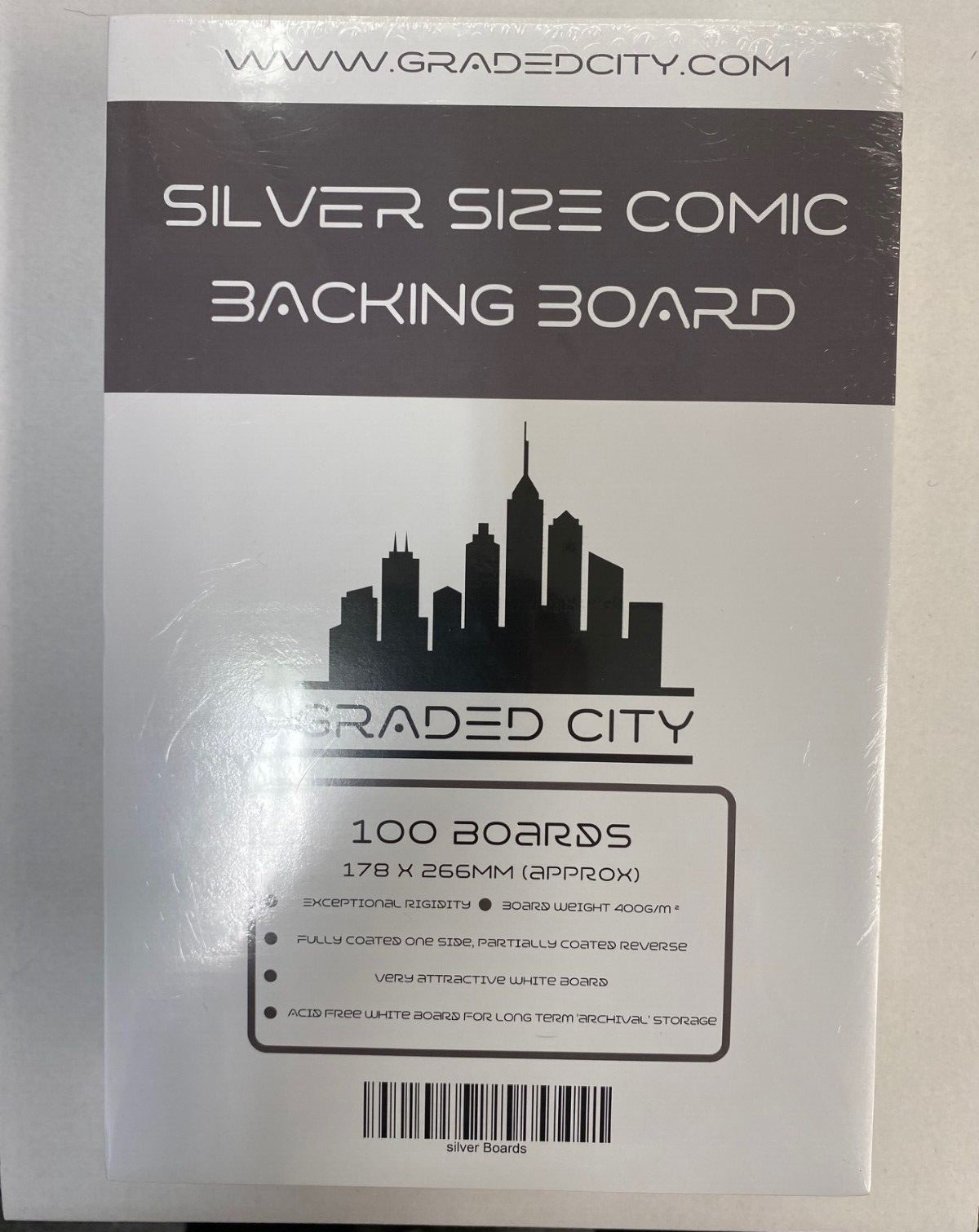 Silver Comic Boards