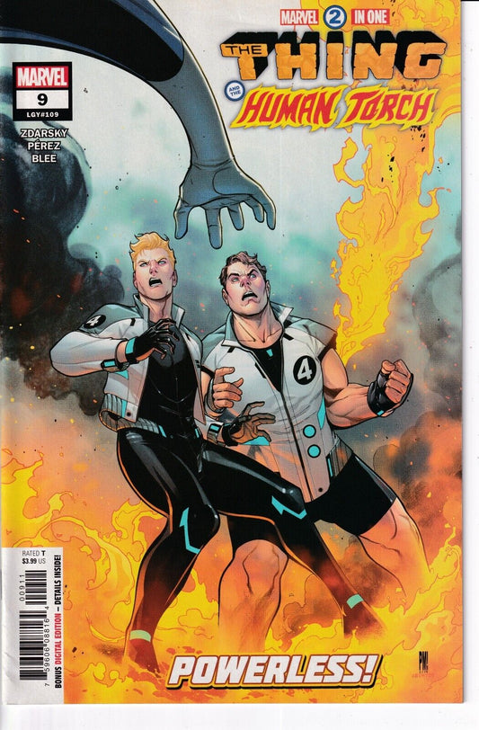 THE THING AND THE HUMAN TORCH #9 2018 MARVEL COMICS