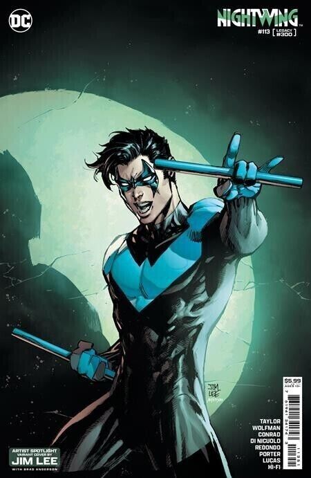 NIGHTWING #113 CVR E JIM LEE ARTIST SPOTLIGHT DC COMICS