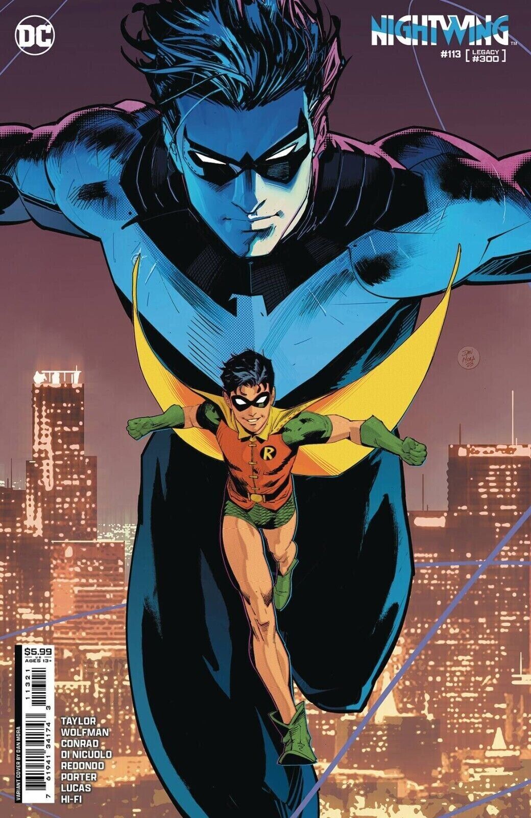 NIGHTWING #113 CVR B DAN MORA CSV DC COMICS