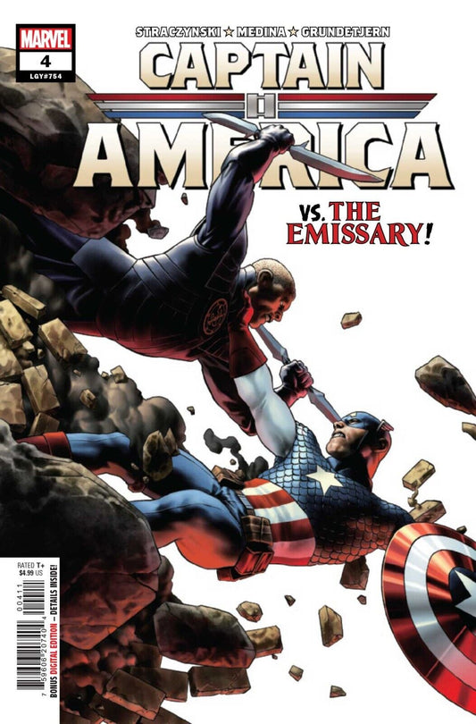 CAPTAIN AMERICA #4 MARVEL COMICS