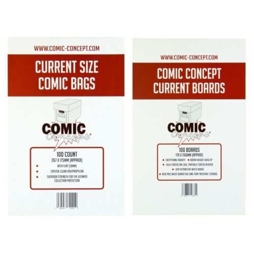 Comic Bags and Boards