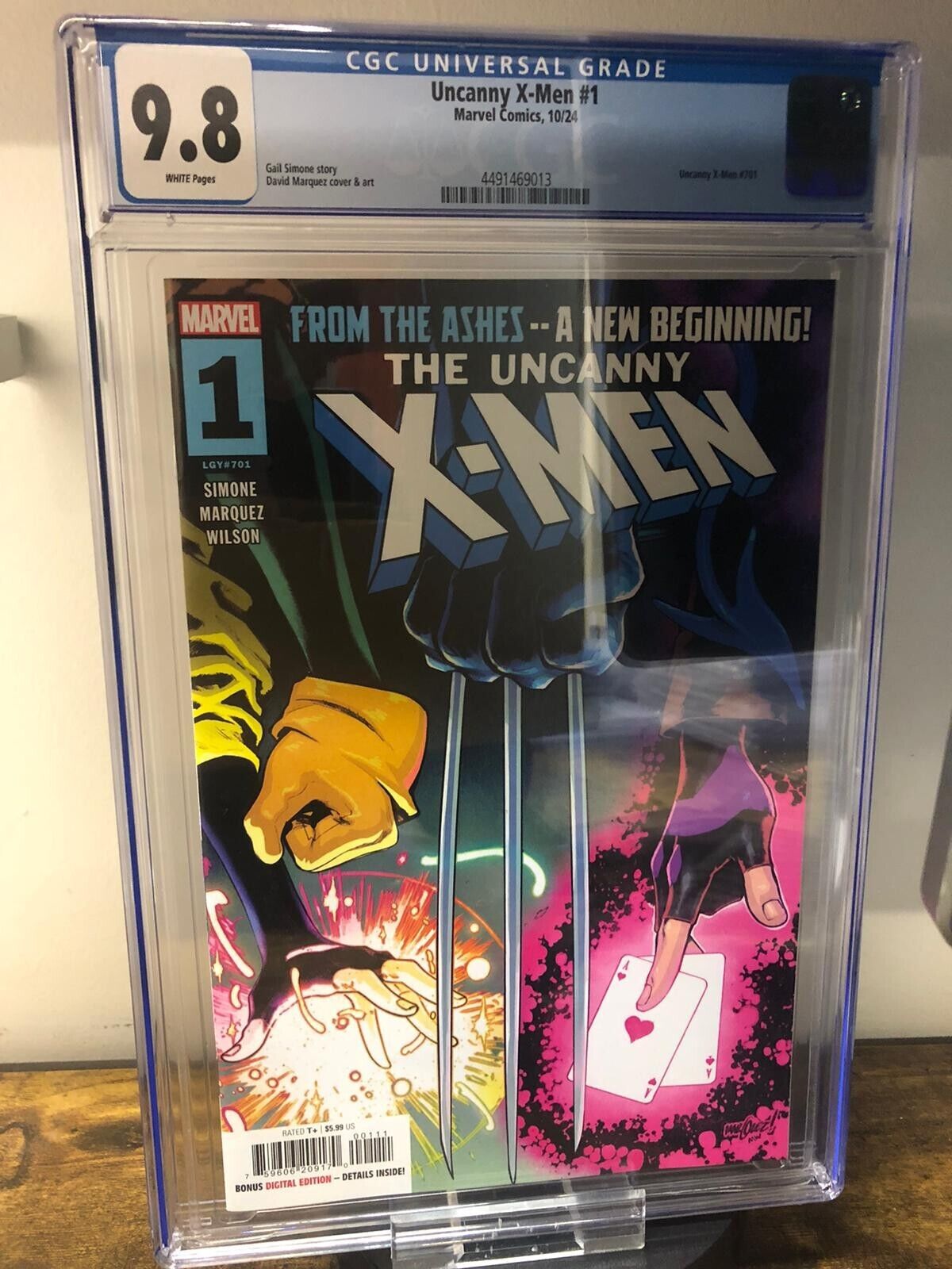 THE UNCANNY X-MEN #1 CGC 9.8 2024 MARVEL COMICS