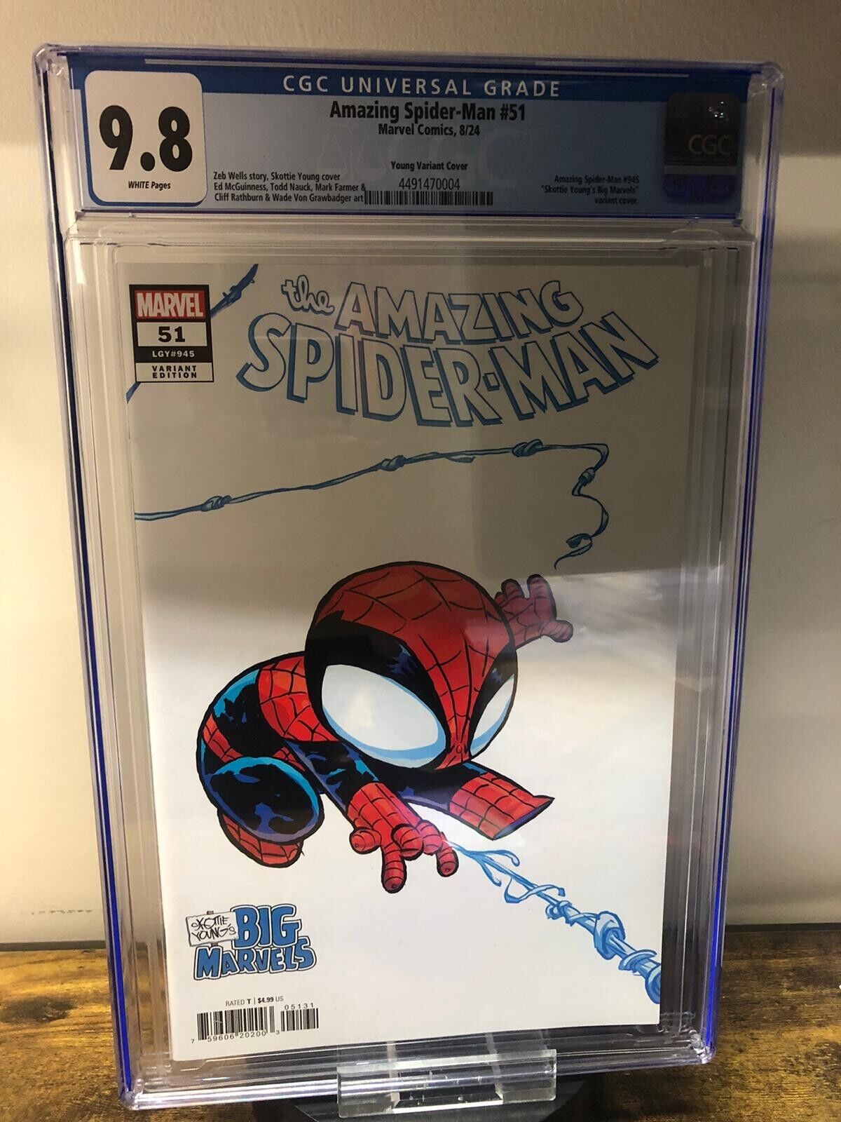 AMAZING SPIDER-MAN #51 CGC 9.8 YOUNG VARIANT MARVEL COMICS