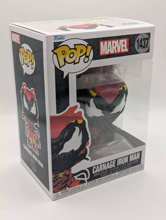 FUNKO POP MARVEL 1437 CARNAGEIZED IRON MAN VIN FIGURE