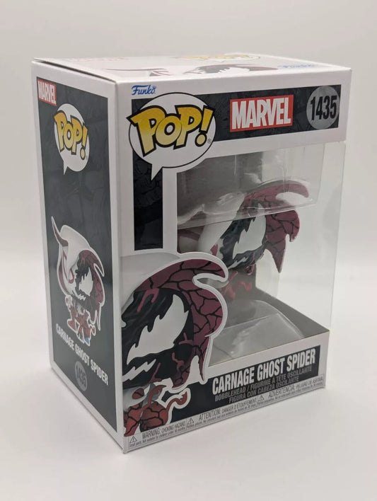 FUNKO POP MARVEL 1435 CARNAGEIZED GHOST SPIDER VIN FIGURE