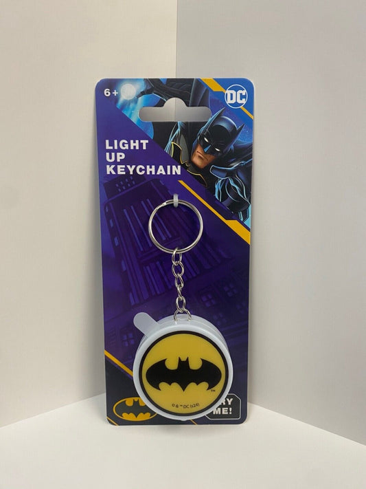 BATMAN LIGHT UP KEYRING DC OFFICAL MERCHANDISE CHRISTMAS GIFT