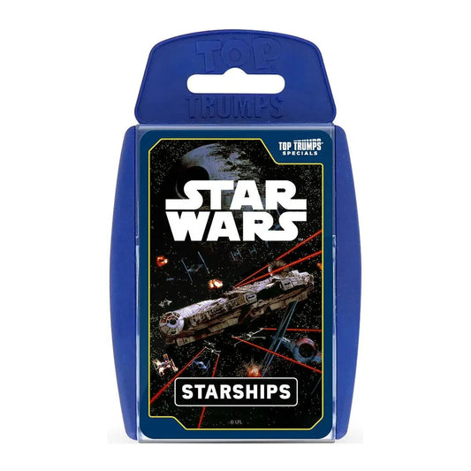 TOP TRUMPS STAR WARS STARSHIPS GAME